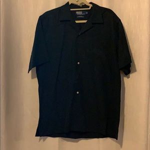 Black Polo by Ralph Lauren button up T-shirt